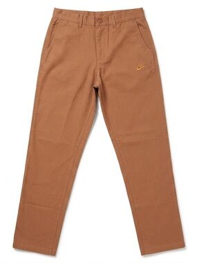Nike Men's Tan Straight-Leg Chinos